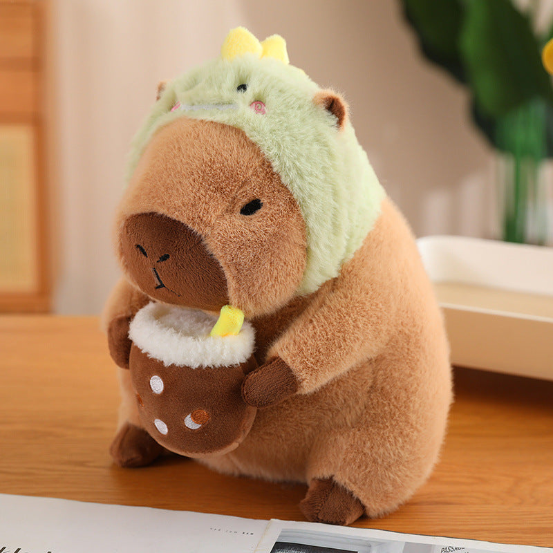 Capy Coffee Time Cute Hat Variations