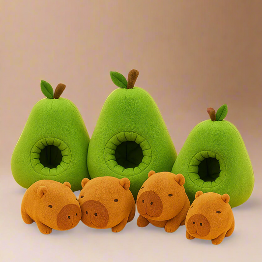 Capybara Avocado Nest Support Stuffy