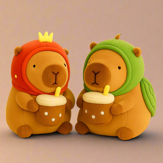 Capy Coffee Time Cute Hat Variations