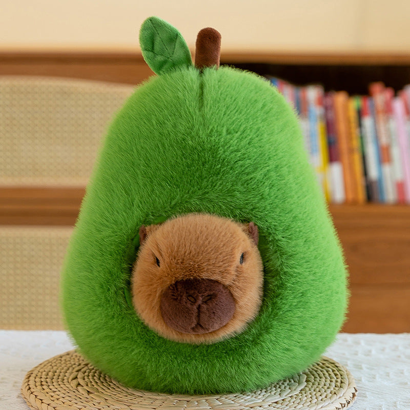 Capybara Avocado Nest Support Stuffy